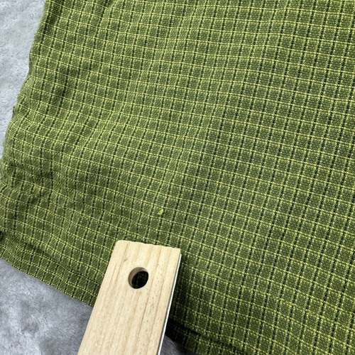 Woolrich Shirt Mens Large Green Short Sleeve Button Pocket Work Logo Outdoor - Picture 9 of 9