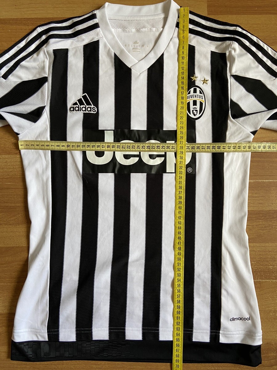 ウェア adidas Juventus 2015-2016 Home Shirt JUVENTUS 2015/2016 HOME FOOTBALL SHIRT JERSEY ADIDAS M POGBA