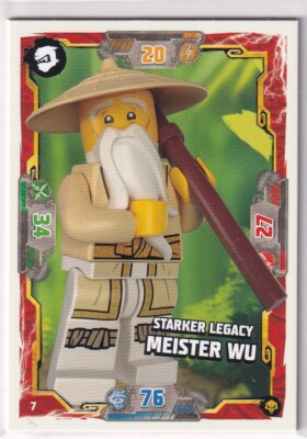 Lego Ninjago Serie 7 Geheimnis der Tiefe Next Level 7 Starker Legacy Meister Wu