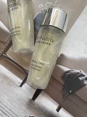 Lot of 2 Estee Lauder Re-Nutriv Softening Lotion 1oz/3ml= Total 60
