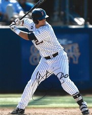 CAL STATE FULLERTON TITANS BASEBALL GREATS J.D. DAVIS JAKE JEFFRIES SIGNED 8X10