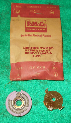 1960-64 Falcon Futura Sprint Ranchero Comet NOS HEAD LAMP SWITCH ROTOR RESISTOR