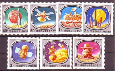 HUNGARY - 1976. AIR. Space Probes to Mars&Venus - MNH | eBay