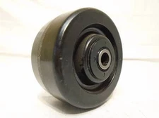 4" x 2" Phenolic Caster Wheel 800lb w/ Roller Bearing & FREE 1/2" Bushing
