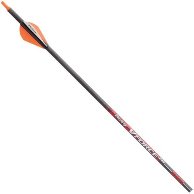 FLECHA 約80cm Victory Vforce Sport Fletched Arrows 400 Spine .245 Diameter with