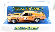 Scalextric "Vel's-Parnelli Jones" Ford Mustang BOSS 302 DPR 1/32 Slot Car C4455