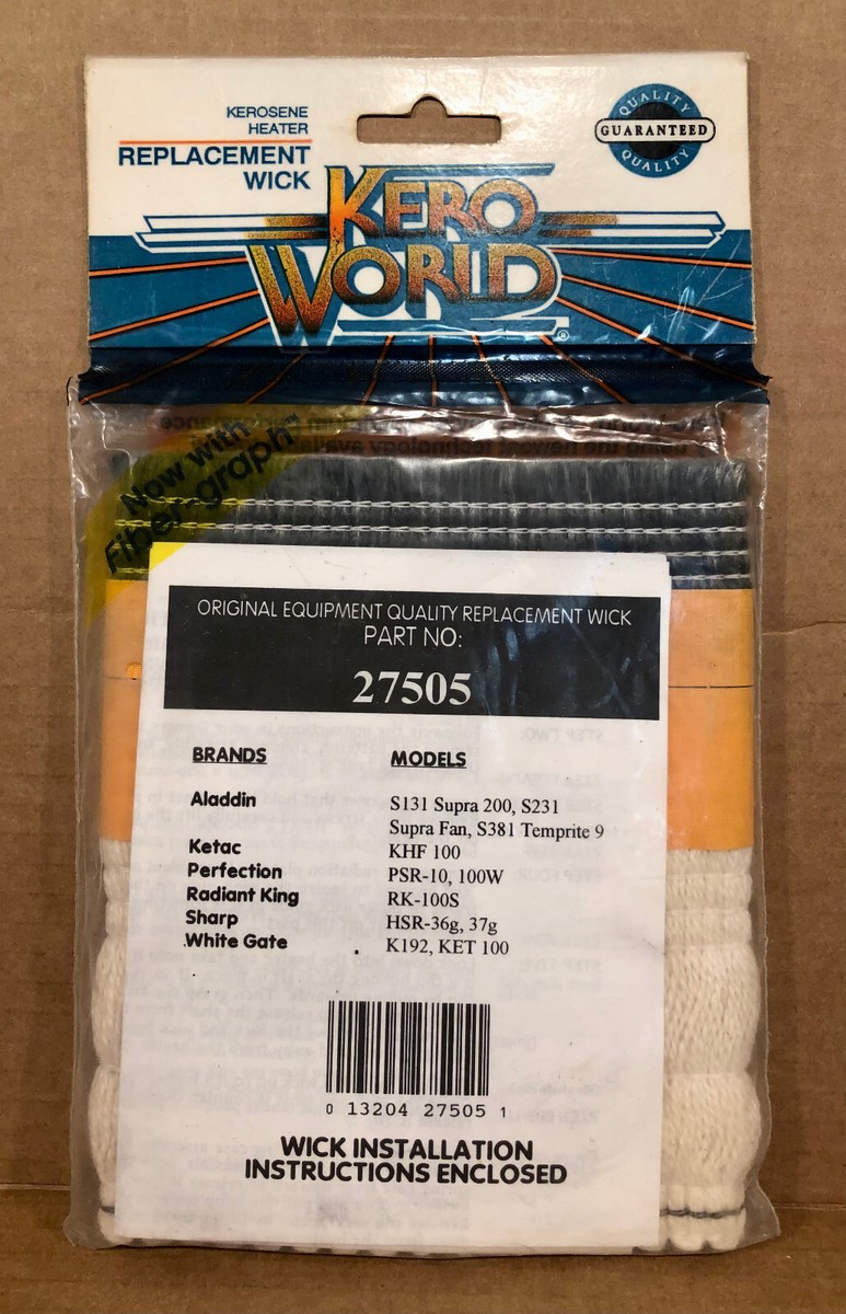 🐾 Kero World Kerosene Heater Fiber-graph Replacement Wick 27505