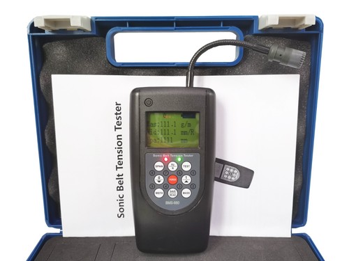 Misuratore di Tensione a Cinghia Sonica Tester Misuratore di Tensione Sonica Portatile con Portata 10-680Hz - Foto 15 di 21