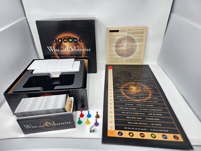 Wise And Otherwise Board Game Around the world proverbs old sayings Complete