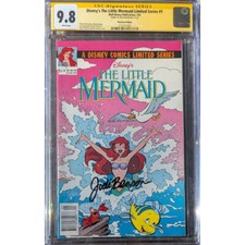 Disney's The Little Mermaid Limited Series #1 Newstand__CGC 9.8 SS__Signed by...