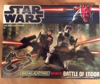 star wars scalextric battle of endor