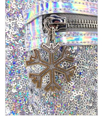 BNWT Loungefly Disney Minnie Holographic Sequin Mini  display picture 3