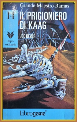 DER GEFANGENE VON KAAG Joe Dever 1991 I Edition E Elle BUCHSPIEL Solitär Wolf