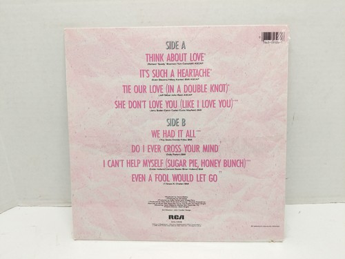 Dolly Parton Think About Love Original 1986 Vinyl LP RCA- Victor SEALED! - Picture 2 of 3