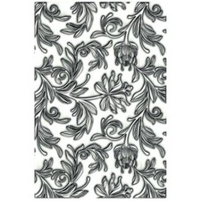 Sizzix 3-D Texture Fades Embossing Folder - Mini Botanical, 665631 by: Tim Holtz