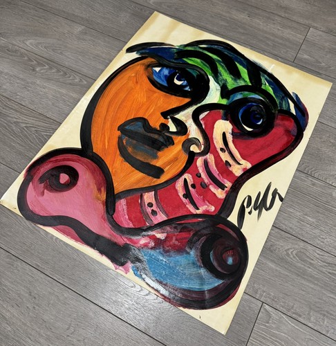 Peter Robert Keil - Acrylic On heavy Artist Paper - 22”x28” - Picture 7 of 7