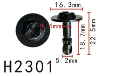 10PCS Engine Splash Guard Screw Fit BMW Audi 51718212148 8K0805121 by Autobahn88