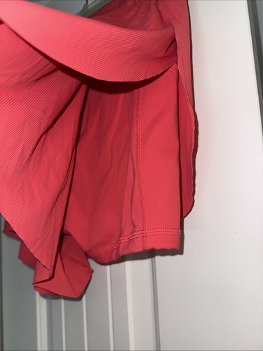 Pantalones Cortos Joy Lab Para Mujer Rosa Neón Atléticos Flutter Cordón Talla S - Imagen 4 de 5
