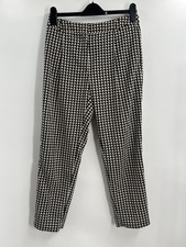 Weekend Max Mara Women's Polyester Blend Pleated Tapered Straight Leg Trouser 4