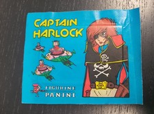 CAPITAN HARLOCK BUSTINA FIGURINE PIENA PANINI 1979 NEW RARA