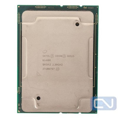 Intel Xeon Gold 6140M SR3AZ 2.3GHz 24.75 MB 18 Core LGA 3647 B Grade CPU