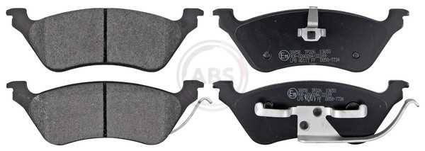 38858 A.B.S. Bremsbelagsatz, Scheibenbremse FüR Chrysler,Dodge,Jeep-image