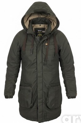 Khujo Women's Small Vintage Y2K Cotton Winter Jacket Chantall II Green Heavy