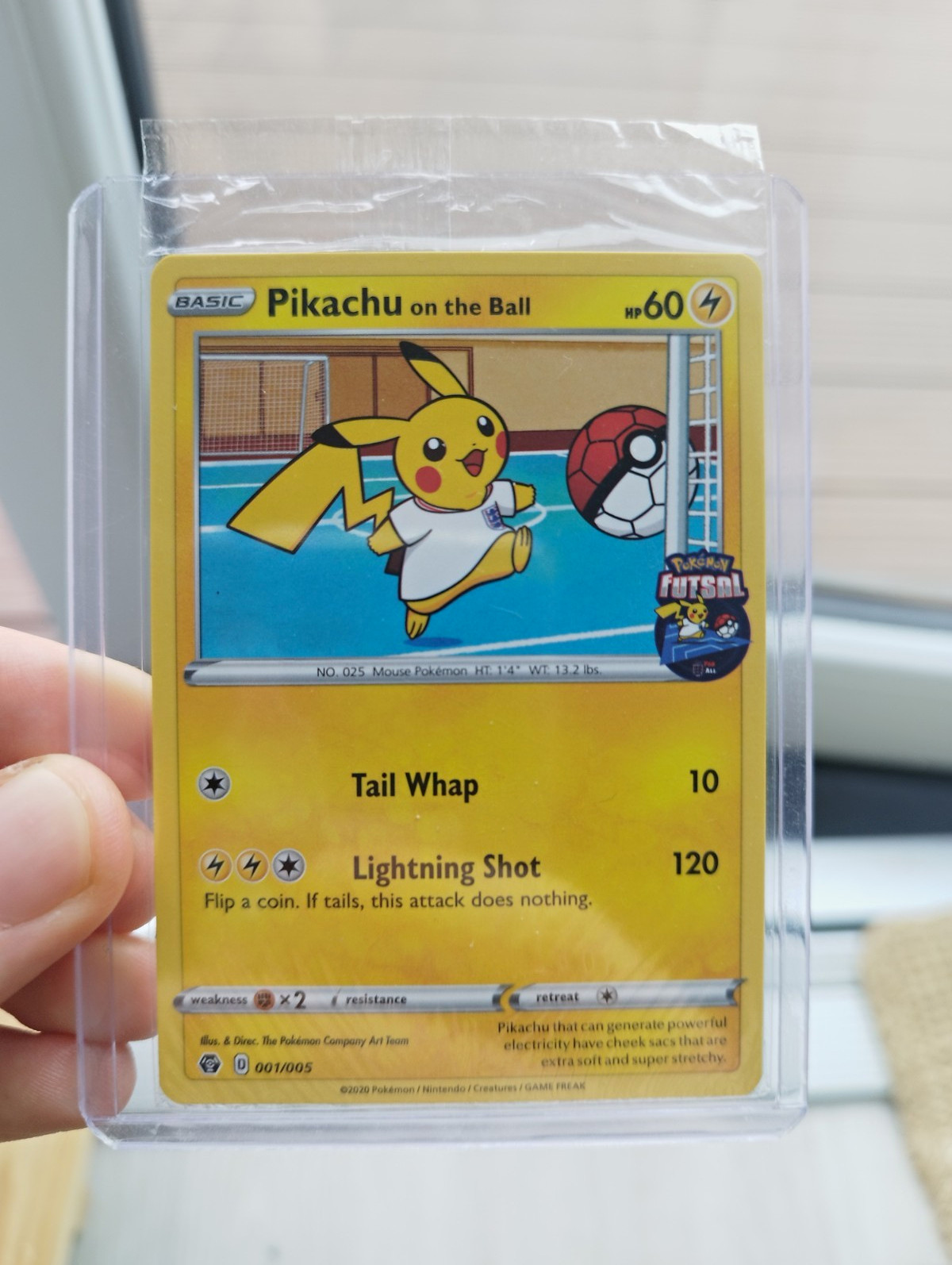 Pikachu on the Ball Promo 001/005 2020 English SEALED