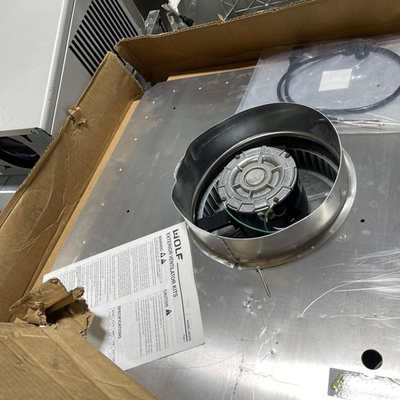 #ad Wolf 801640 600 CFM Remote Exterior Blower New open box $689.98