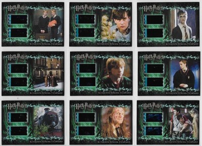 Harry Potter and the Order of the Phoenix CFC1-CFC9 Cinema Film Cel Card Set