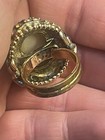 Vintage Courting Couple Adjustable Ring — photo 5