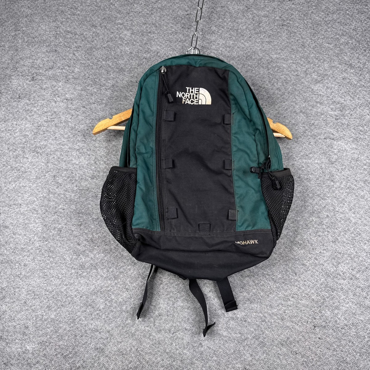 THE NORTH FACE MOHAWK リュック Vintage The North Face Mohawk Backpack Green Black Camping
