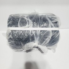 5 Rolls 2 Inch Black Med. Duty Nylon Webbing, 75 Ft Ea.