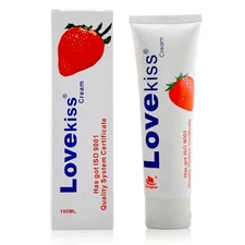 Sexy Strawberry Premium Flavored Edible Lube for Men, Women and Couples | Long-L