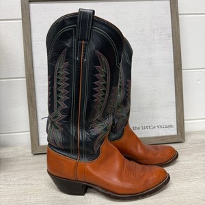 LEDDY VAQUERA Handmade Mexico Burgundy Leather Western Cowboy Boots | Men\'s 9.5 Leddy Cowboy Boots | eBay main image 4