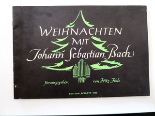 WEIHNACHTEN MIT J.S. BACH Notenheft für verschiedene Besetzungen