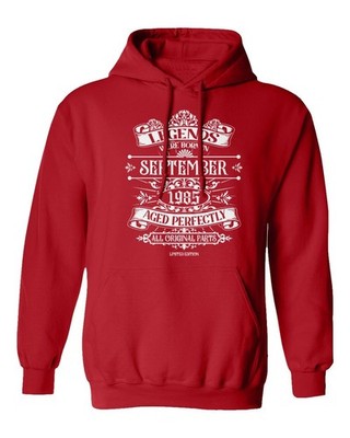 September 1985 Born Legends - Funny Birthday Gift Unisex Hooded Sweatshirt