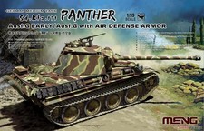 MENG TS-052 1/35 GERMAN MEDIUM TANK Sd.Kfz.171 PANTHER G with AIR DEFENSE ARMOR