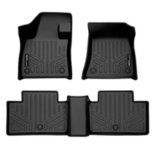 SMARTLINER SA0587/B0587 Front/Rear BLACK Floor Liners for Infiniti QX50/QX55