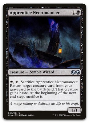 Apprentice Necromancer #84 (NM) Ultimate Masters UMA Magic MTG