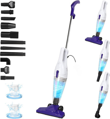Corded Vacuum Cleaner, 15Kpa Powerful Suction with 400W Motor, 12 in 1 Lightweig