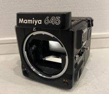 For Parts/AS IS Mamiya M645 Super 120 Film Back Medium Format Camera JAPAN