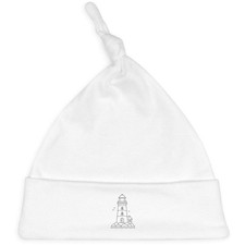 'Lighthouse Outline' Baby Beanie Hat BH00044695 