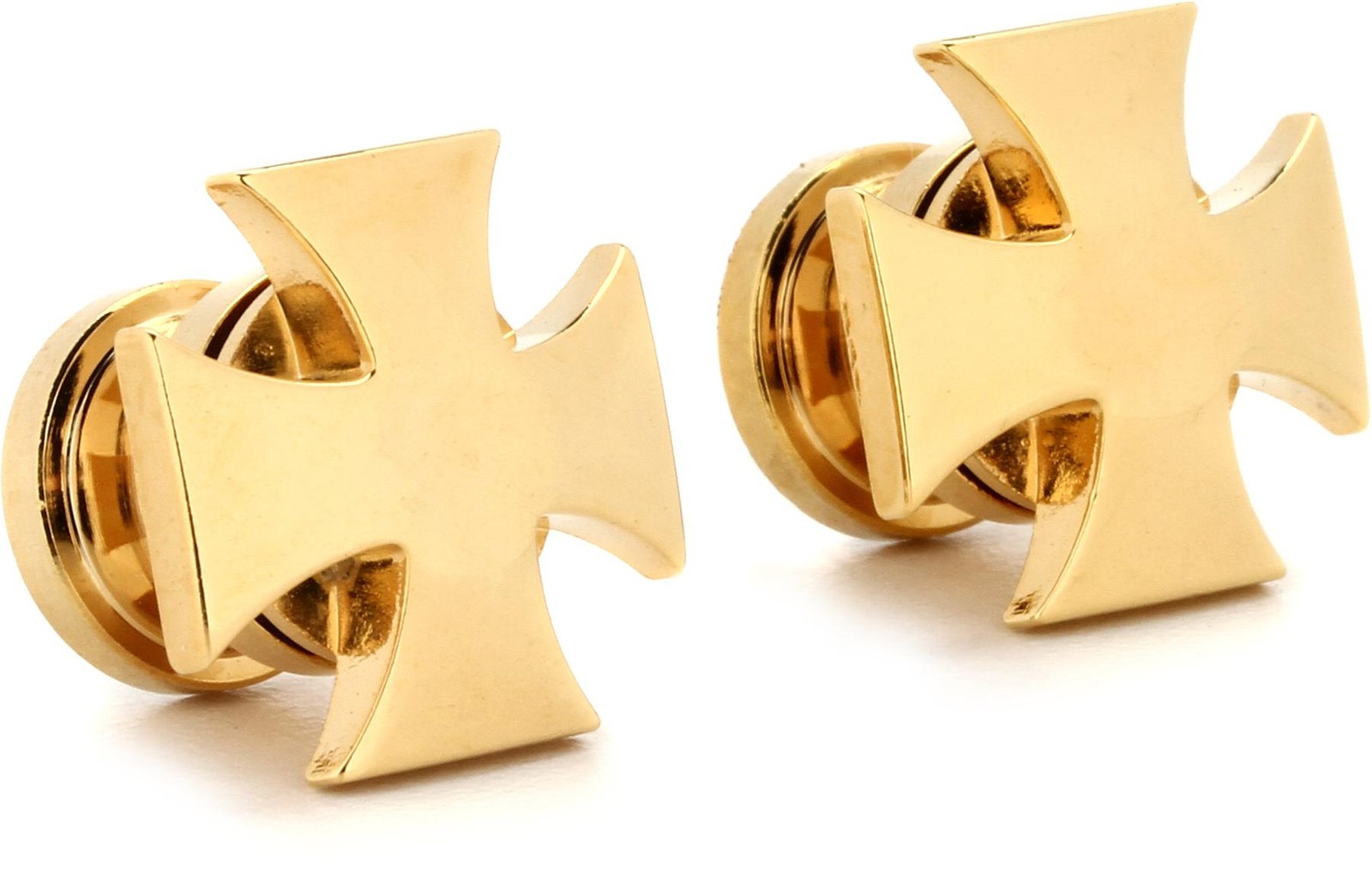 Набор пуговиц для ремешка Grover GP640G с железным крестом - Золотой 2 упаковки 4490₽