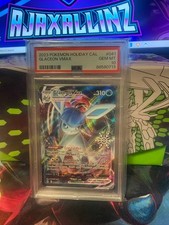 Glaceon VMAX 41/203 Ultra Rare (Snowflake Stamp) Evolving Skies Pokémon PSA 10