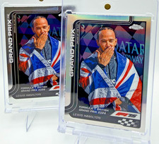 Lewis Hamilton 2025 Topps Chrome F1 Grand Prix Refractor ##133 British GP + Base