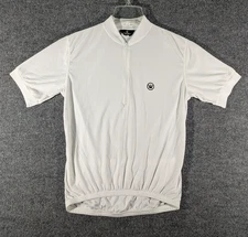 Canari Cyclewear Cycling Jersey White Back Pouches - Men's Medium