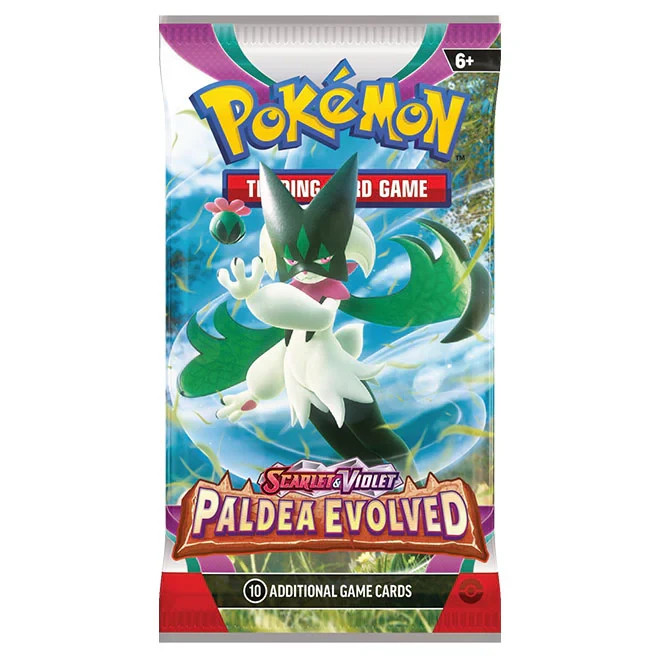 Pokémon TCG: Paldea Evolved Booster Pack - Opened Live on Stream (English)
