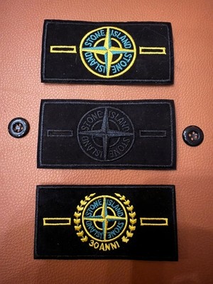 Stone Island Patch Aufnäher Set mit 6 Knöpfen