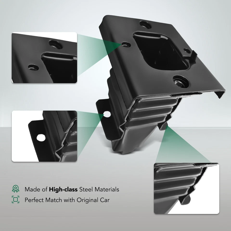 Soporte de parachoques delantero izquierdo o derecho de acero para Ford Mustang 1994-2004 F4ZZ17E796A Foto 4 de 4